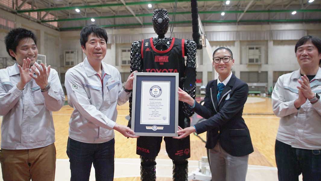 日本机器人投进最多的罚球打破世界纪录